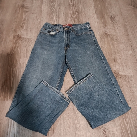 Levi denim jeans loose straight size 20 slim - Picture 1 of 6